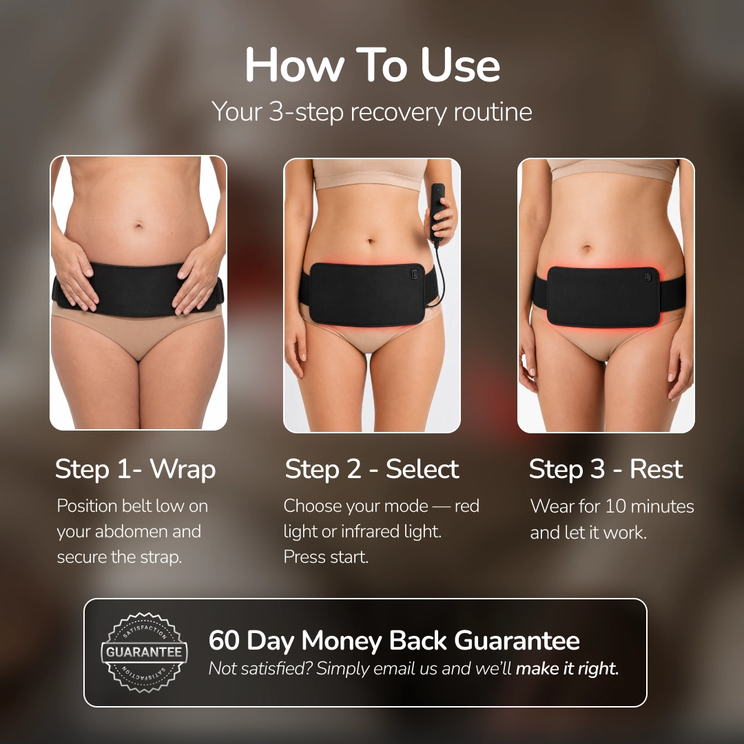 MaiaNuva Postpartum Red Light Recovery Belt